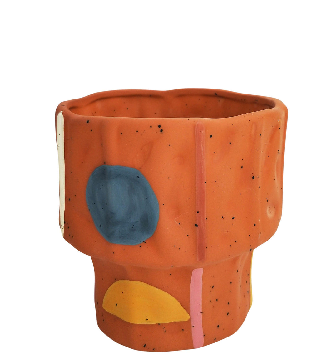 Windsor Planter Terracotta & Mustard