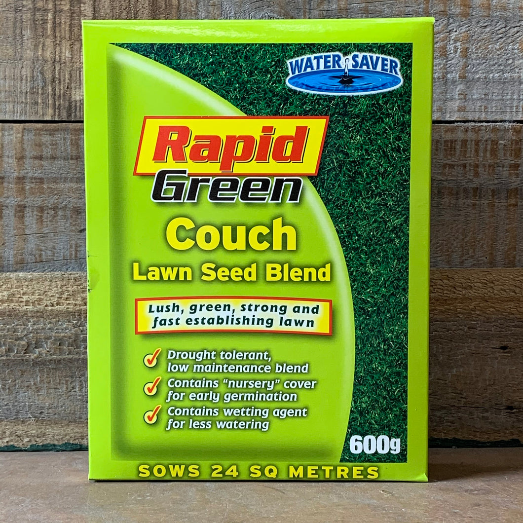 Rapid Green Couch Lawn Seed Blend