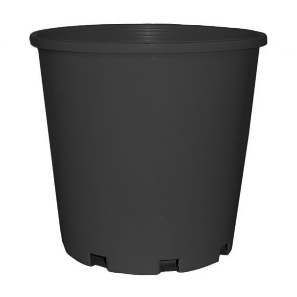 Black Plastic Pots