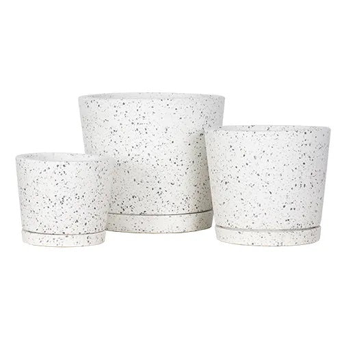 Terrazzo Cone White